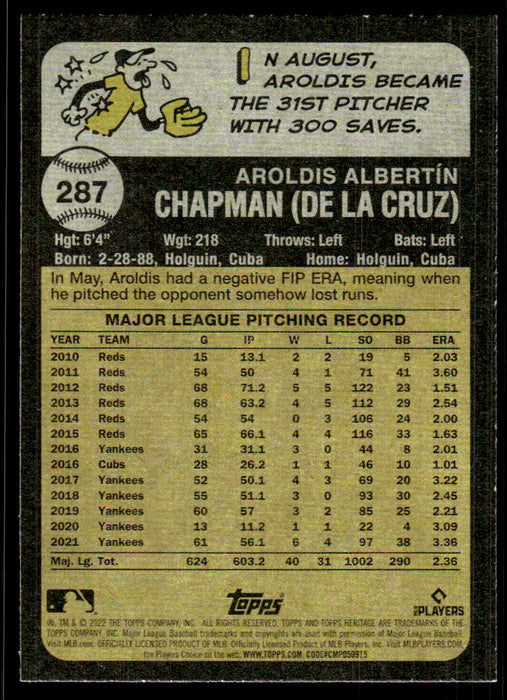 Back of Card