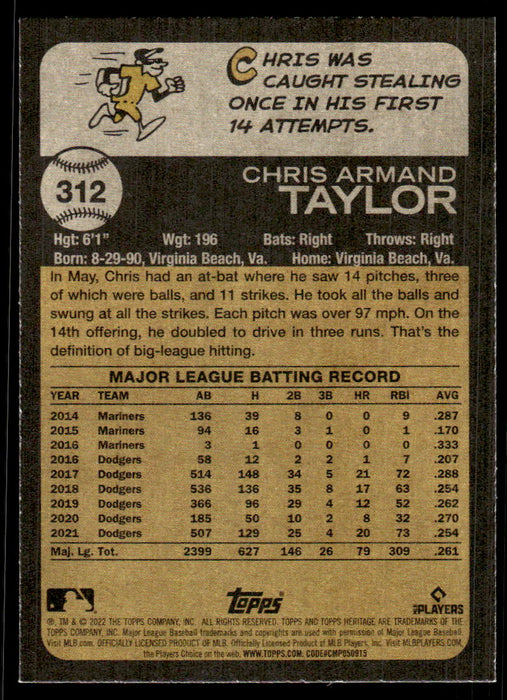 Back of Card