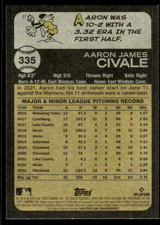 Back of Card