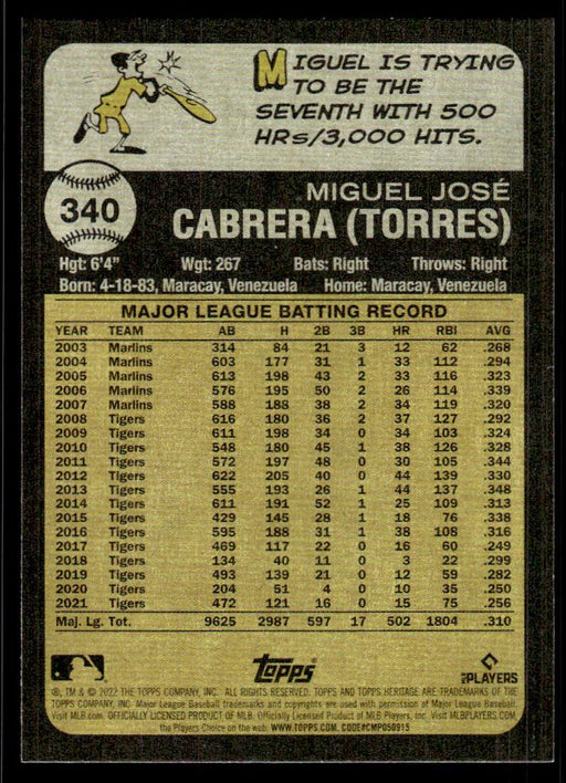 Back of Card