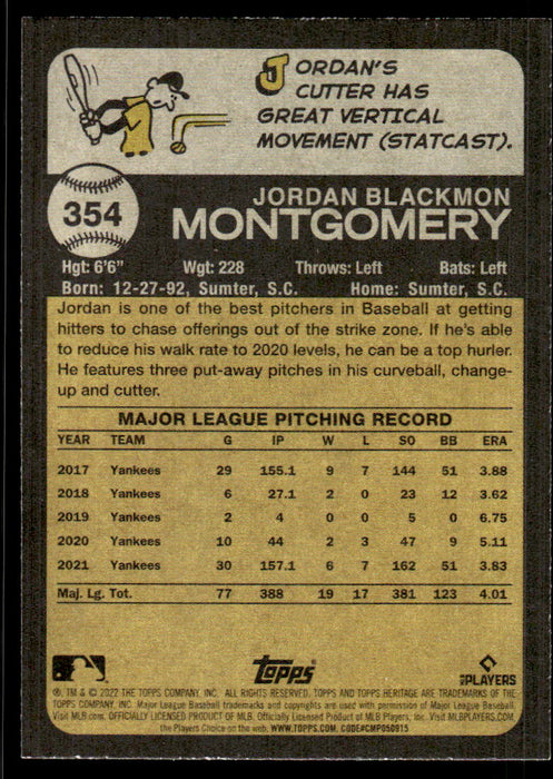Back of Card