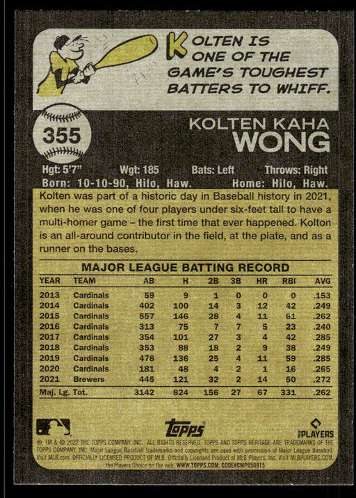 Back of Card