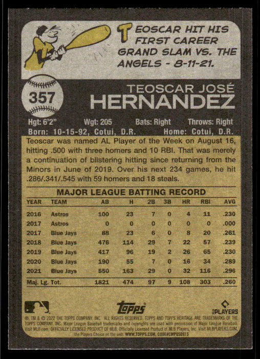 Back of Card