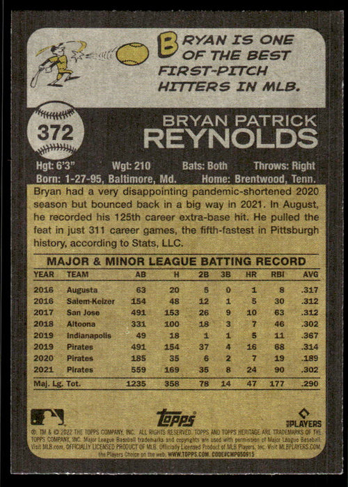 Back of Card