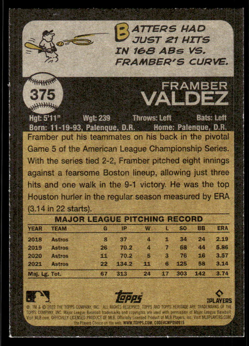 Back of Card
