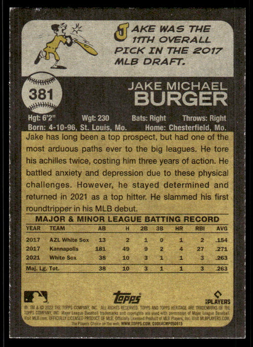 Back of Card