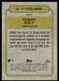 Robbie Ray 2022 Topps Heritage High Award Winners Back of Card