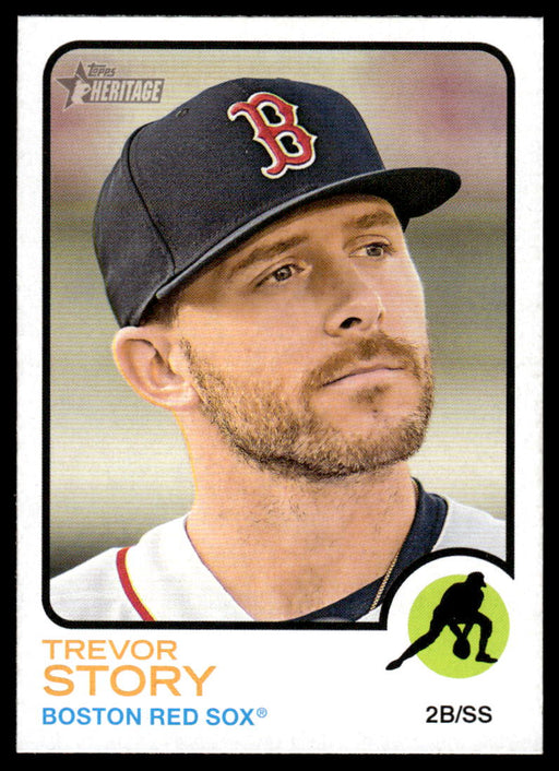 Trevor Story 2022 Topps Heritage High Base Front of Card