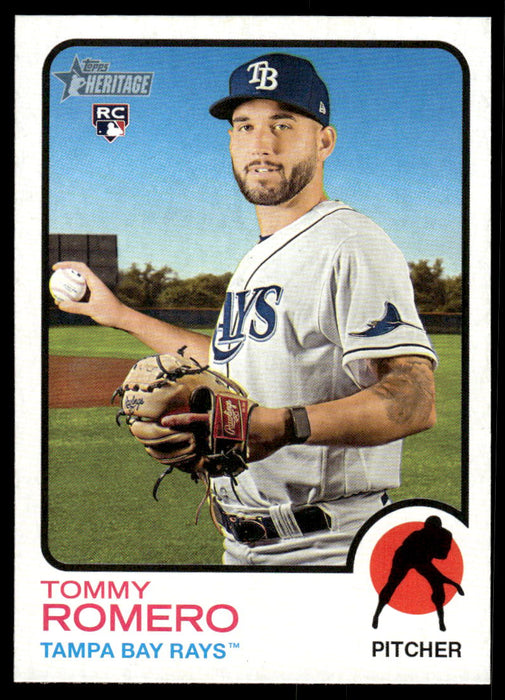 Tommy Romero 2022 Topps Heritage High Base Front of Card