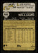 Luke Williams 2022 Topps Heritage High Base Back of Card