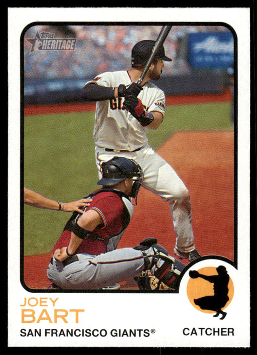Joey Bart 2022 Topps Heritage High Base Front of Card