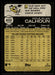 Kole Calhoun 2022 Topps Heritage High Base Back of Card
