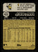 Kendall Graveman 2022 Topps Heritage High Base Back of Card