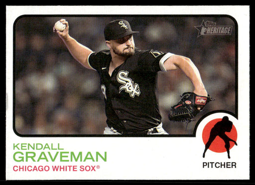 Kendall Graveman 2022 Topps Heritage High Base Front of Card