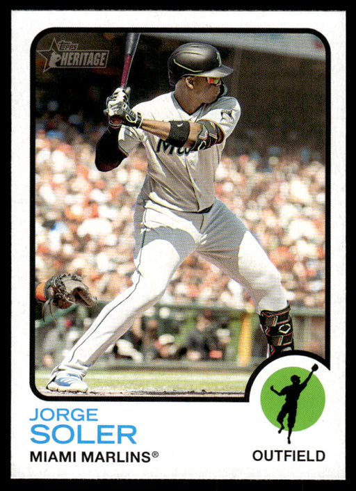 Jorge Soler 2022 Topps Heritage High Base Front of Card