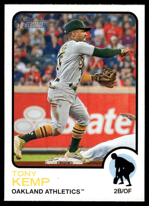 Tony Kemp 2022 Topps Heritage High Base Front of Card