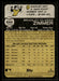 Bradley Zimmer 2022 Topps Heritage High Base Back of Card