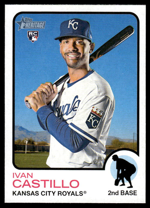 Ivan Castillo 2022 Topps Heritage High Base Front of Card