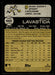 Bryan Lavastida 2022 Topps Heritage High Base Back of Card