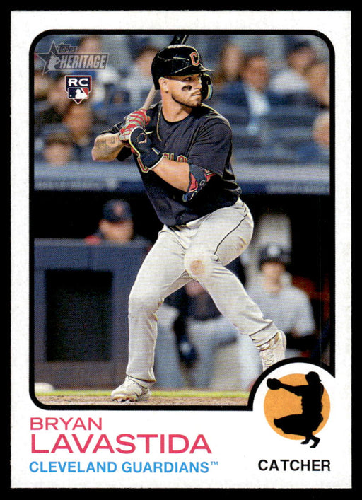 Bryan Lavastida 2022 Topps Heritage High Base Front of Card