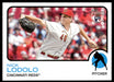 Nick Lodolo 2022 Topps Heritage High Base Front of Card