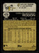 Carlos Rodon 2022 Topps Heritage High Base Back of Card