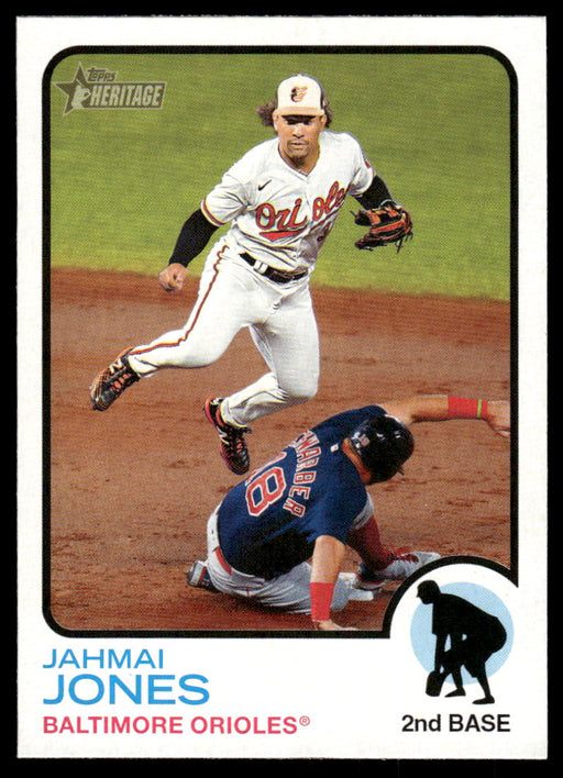 Jahmai Jones 2022 Topps Heritage High Base Front of Card