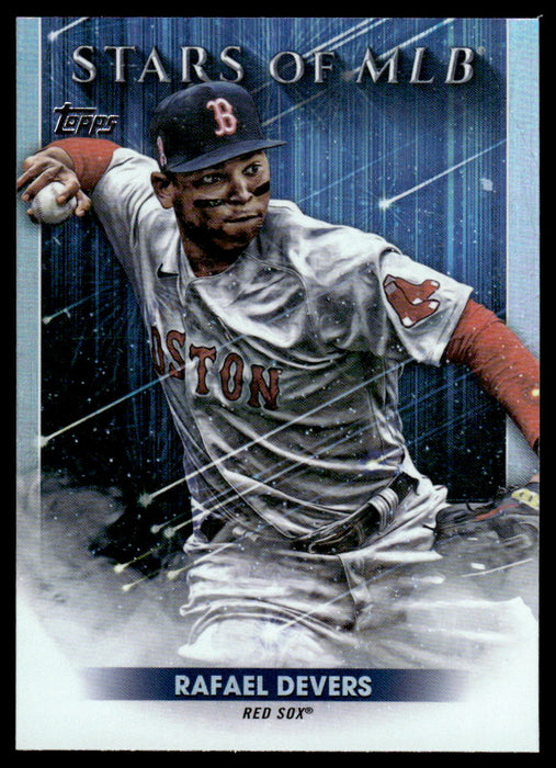 Rafael Devers 2022 Topps Series 1 Stars of MLB Front of Card