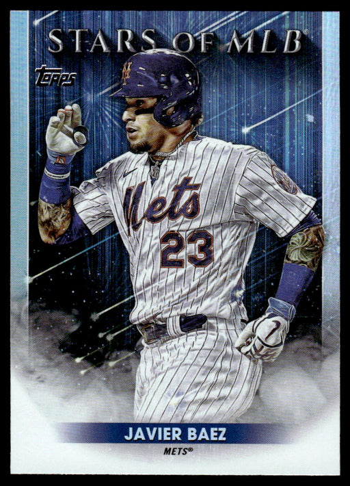 Javier Baez 2022 Topps Series 1 Stars of MLB Front of Card