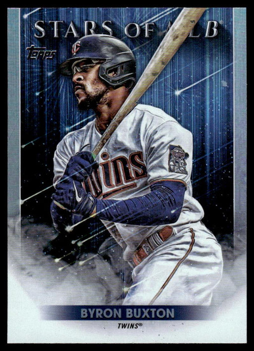 Byron Buxton 2022 Topps Series 1 Stars of MLB Front of Card