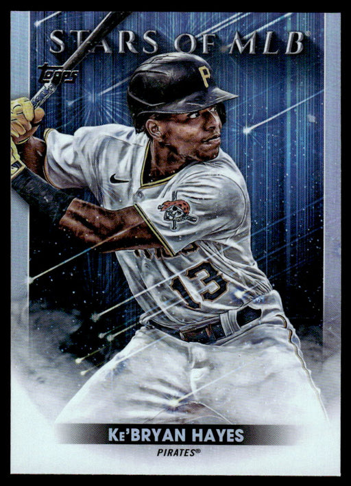 Ke'Bryan Hayes 2022 Topps Series 1 Stars of MLB Front of Card