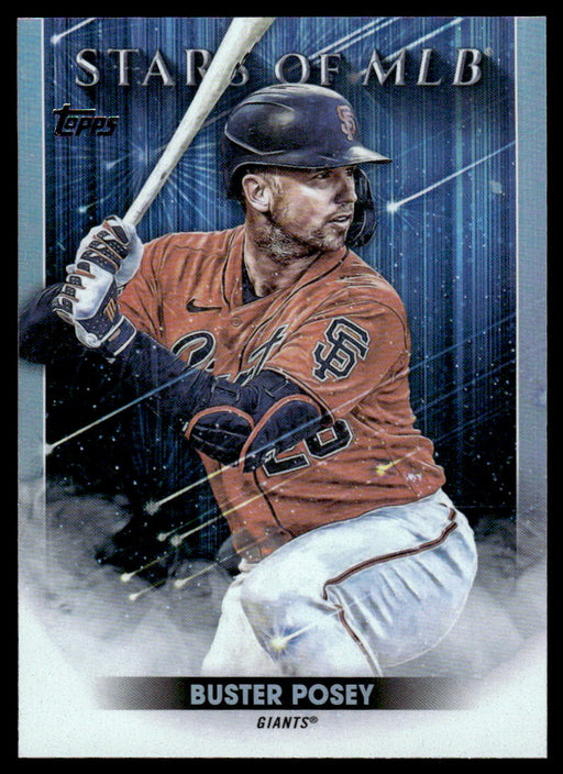 Buster Posey 2022 Topps Series 1 Stars of MLB Front of Card