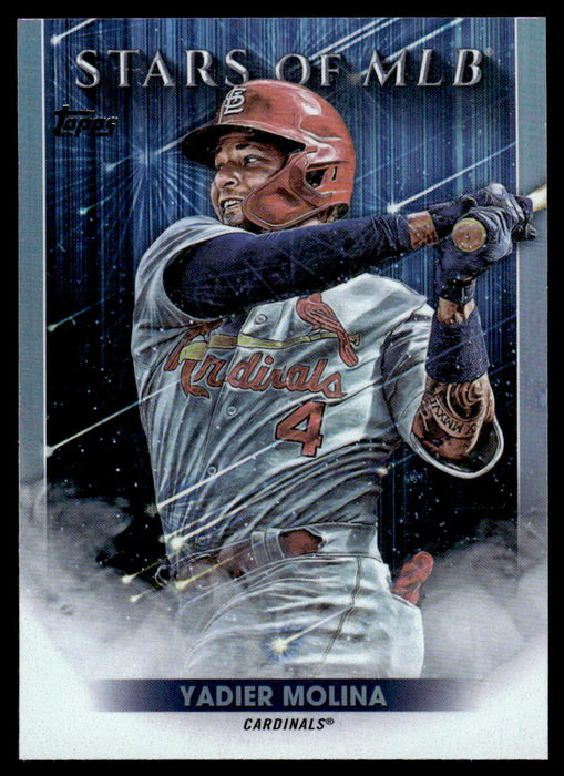 Yadier Molina 2022 Topps Series 1 Stars of MLB Front of Card