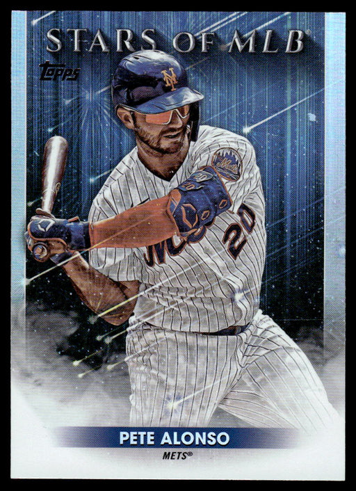 Pete Alonso 2022 Topps Series 1 Stars of MLB Front of Card