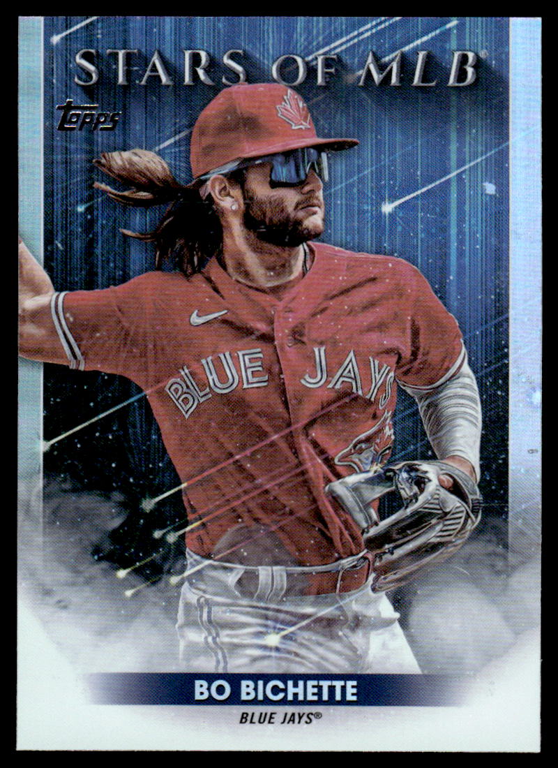 2022 Topps Stadium Club Card of Bo Bichette - Blue Jays