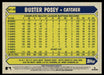 Buster Posey 2022 Topps Series 1 1987 Topps Back of Card