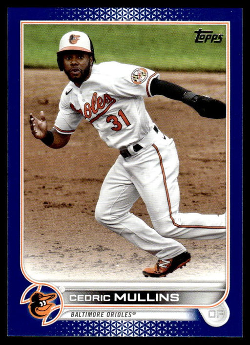 Cedric Mullins 2022 Topps Series 1 Blue Front of Card