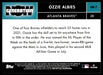 Ozzie Albies 2022 Topps Series 1 Generation Now Back of Card