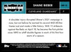 Shane Bieber 2022 Topps Series 1 Generation Now Back of Card