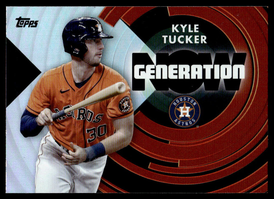 Kyle Tucker 2022 Topps Series 1 Generation Now Front of Card