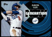 Gavin Lux 2022 Topps Series 1 Generation Now Front of Card