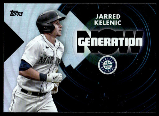 Jarred Kelenic 2022 Topps Series 1 Generation Now Front of Card