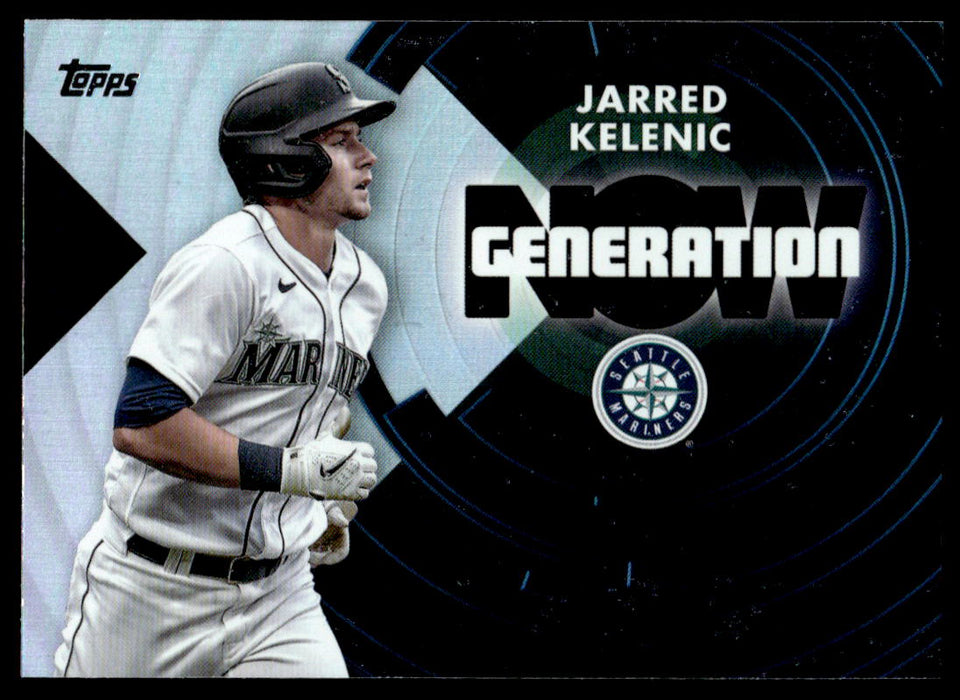 Jarred Kelenic 2022 Topps Series 1 Generation Now Front of Card