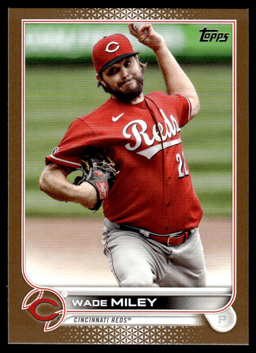 Wade Miley 2022 Topps Series 1 Gold Front of Card