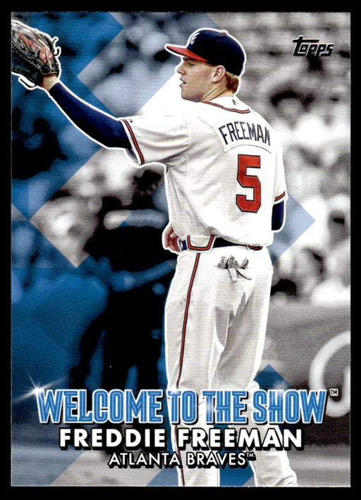 Freddie Freeman 2022 Topps Series 1 Welcome to the Show Front of Card