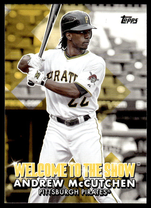 Andrew McCutchen 2022 Topps Series 1 Welcome to the Show Front of Card