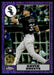 Gavin Sheets 2022 Topps Series 1 Purple Front of Card