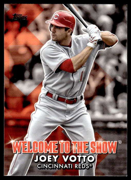 Joey Votto 2022 Topps Series 1 Welcome to the Show Front of Card