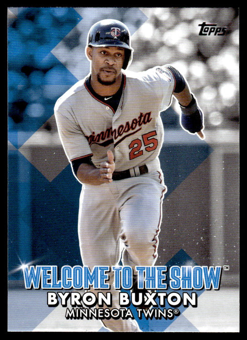 Byron Buxton 2022 Topps Series 1 Welcome to the Show Front of Card