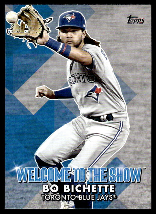 Bo Bichette 2022 Topps Series 1 Welcome to the Show Front of Card